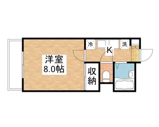 ミラドール今Ⅱ【1階】の間取り