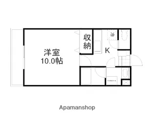 オーランド岩田【103号室】の間取り