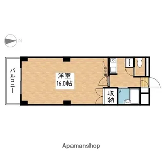 コゼット西古松【3階】の間取り
