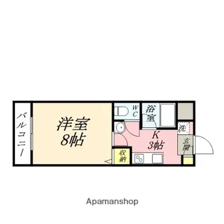 レジデンス田町【2階】の間取り