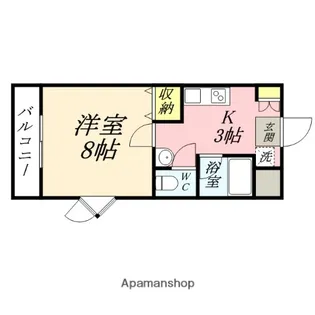 レジデンス田町【2階】の間取り