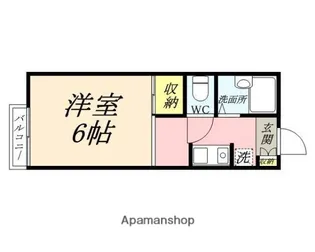 ラフィネ7【206号室】の間取り