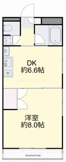 サンシャイン平田【4階】の間取り