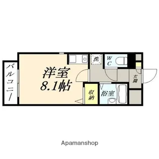 アーバンハイム小橋【3階】の間取り