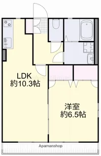 イマジンⅠ【2階】の間取り