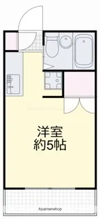 メゾン司 B【403号室】の間取り