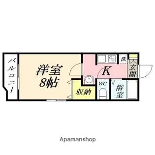 ベンハウス大元【1階】の間取り