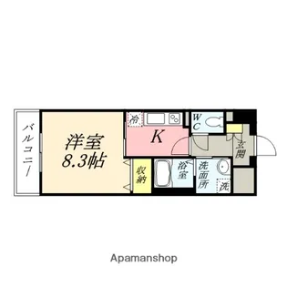 エスペランサ奥田【5階】の間取り