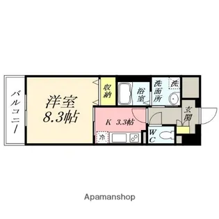 エスペランサ奥田【203号室】の間取り