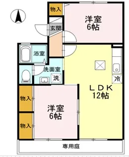 HOUSE T&T【1階】の間取り