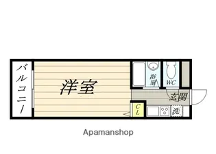 RAFFINE FUKUTOMI【307号室】の間取り