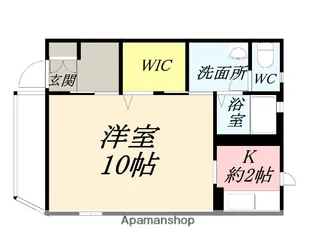 エトワール大松【102号室】の間取り