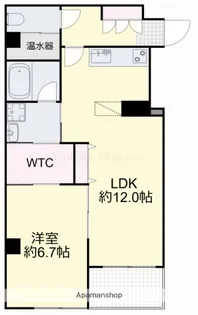 ジェムシティ表町ビル【4階】の間取り
