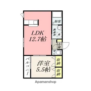 シャーメゾンプロスペリーテ平島A棟【2階】の間取り