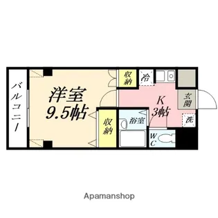 アクティハイム矢吹【3階】の間取り