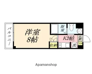 ルマンジュ津高【3階】の間取り