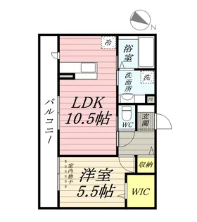 DEAR COURT T・K【3階】の間取り