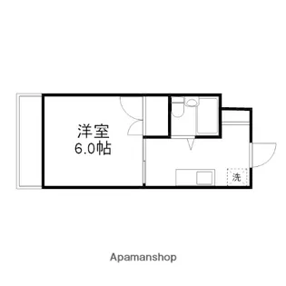 サンリオン【4階】の間取り