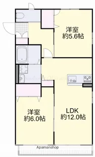 レトア垣ノ内【1階】の間取り