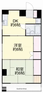 渡辺ビル【4階】の間取り