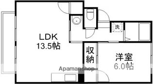 コーポベルフラワー【2階】の間取り