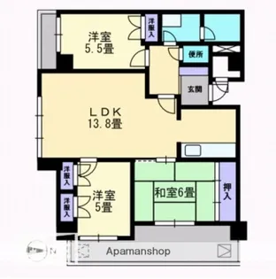 カサ・グランデ【3階】の間取り