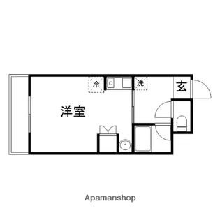 ストゥディオアレズ【405号室】の間取り
