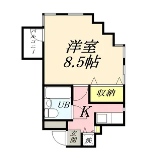 セシルタワー【3階】の間取り