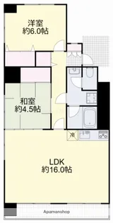 スカイコート【3階】の間取り