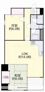 スカイコート【8階】の間取り