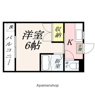 アーバンライフ泉田Ⅱ【212号室】の間取り