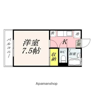 プラドール【2階】の間取り
