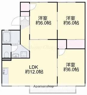 ラ ポール90【2階】の間取り