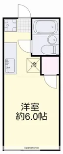 ブランシェRM【103号室】の間取り
