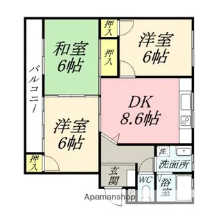 オークⅠ【1階】の間取り