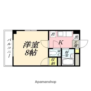 サンフラワー【102号室】の間取り