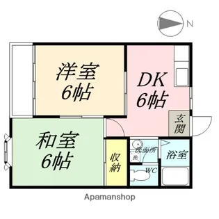 ジュエル洲崎【3階】の間取り