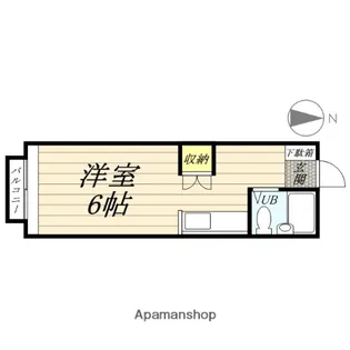 コーポひたち【2階】の間取り