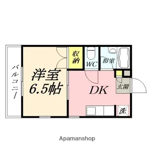 グレースK【102号室】の間取り