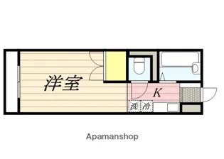 コーポサンライズ【2階】の間取り