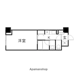 アルファコンフォート岡山【506号室】の間取り