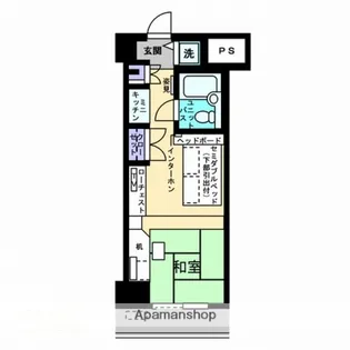 アルファコンフォート岡山【310号室】の間取り