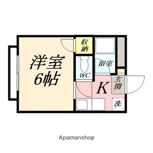 コーポうきた【2階】の間取り
