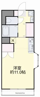 イングルサイド【4階】の間取り