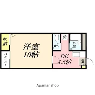 カーサ・グラーシア【2階】の間取り