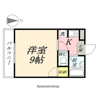 ウィステリア【2階】の間取り