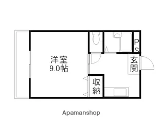 ラ・メール神田【4階】の間取り