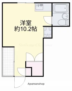 パークウェー学南【3階】の間取り