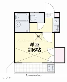 コーポカサブランカ【1階】の間取り