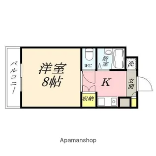 サンライト津島Ⅰ号館【2階】の間取り